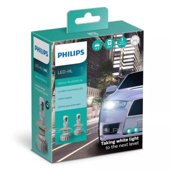 H3 12/24V-LED (PK22s) 5800K 15W Ultinon Pro5000 HL (ку.2 шт.) 11336U50CWX2