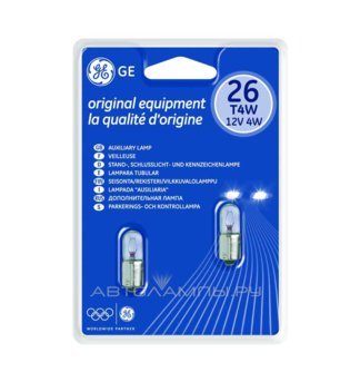 T4W 12V-4W (BA9s) (блистер 2шт.) 17137 (2662) 17137 (2662 (бл.2))