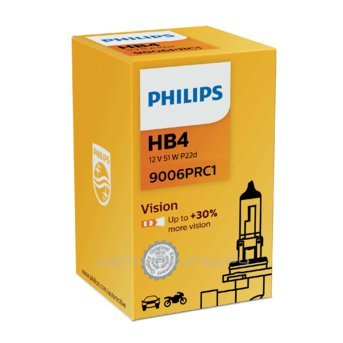 HB4 12V- 55W (P22d) ( +30% света) Vision (Premium) 9006PRC1
